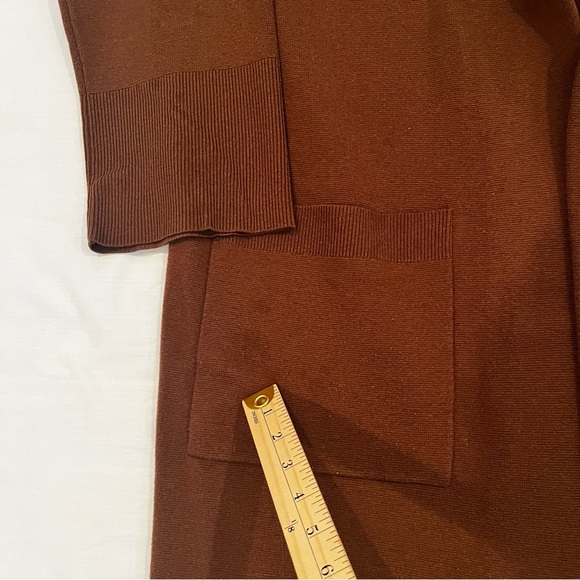 J. Crew Brown Open-Front Cardigan - Picture 5 of 8